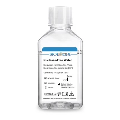 Apă fără nucleaze, 100ml/500ml