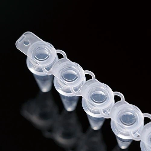 8-Strip PCR Tubes 0.2ml Flat Cap Dome Cap Pcr Tubes