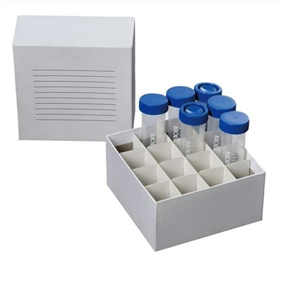 Rafturi pentru tuburi centrifuge din carton Biologix Consumabile de laborator