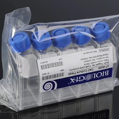 Negru de proiectare non-pirogenic non-cytotoxic de celule de cultură flacon